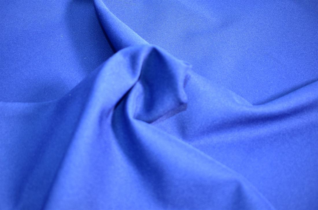 Royal Blue Royal Plain Polyester Fabric