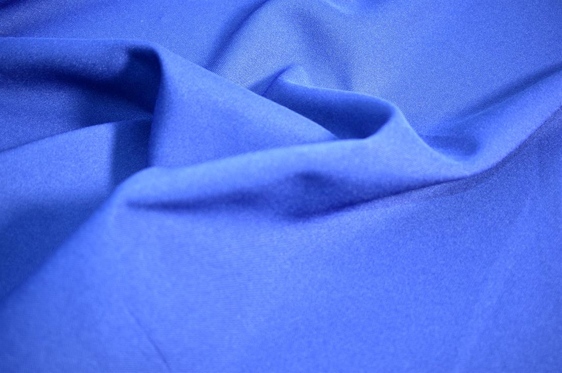 Royal Blue Royal Plain Polyester Fabric