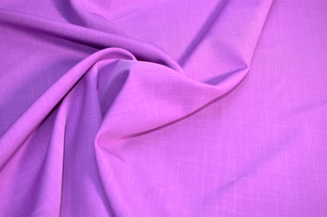 Lilac Plain Polyester Fabric