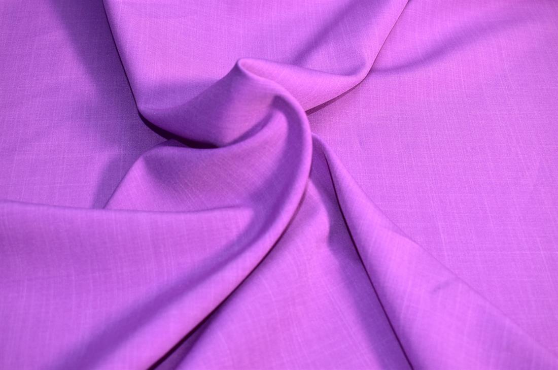 Lilac Plain Polyester Fabric