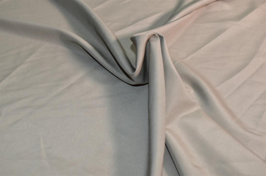 Beige -Plain Polyester Fabric