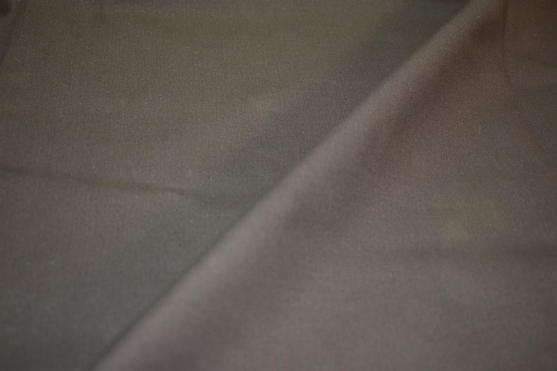 Chocolate Plain Polyester Fabric