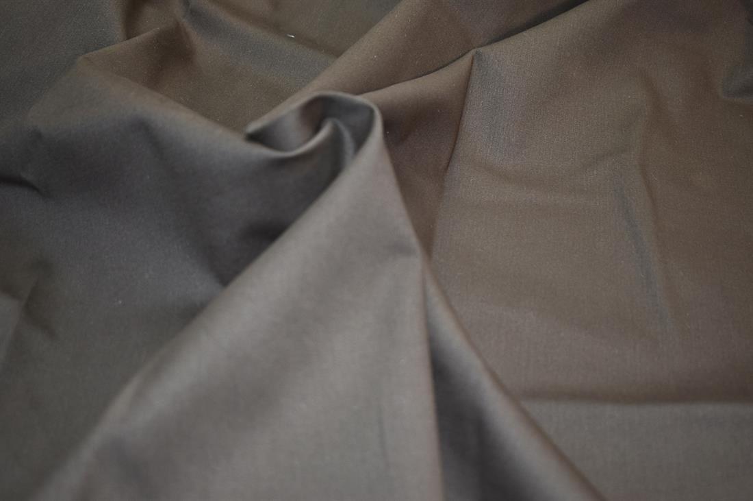 Chocolate Plain Polyester Fabric