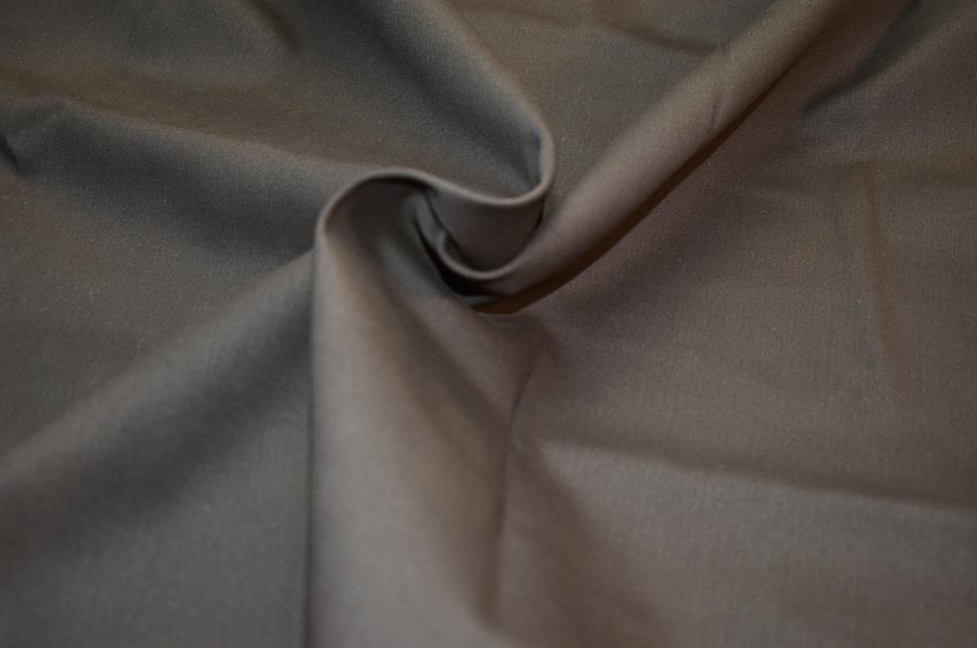 Chocolate Plain Polyester Fabric