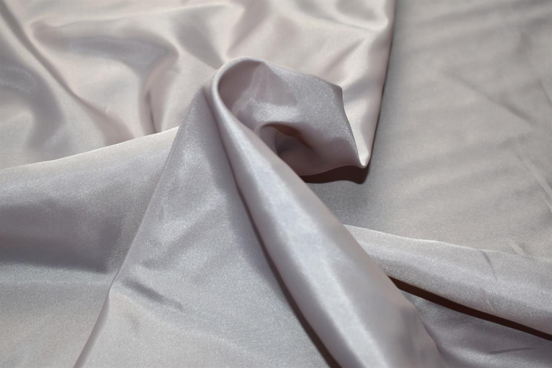 Beige Plain Polyester Taffeta Fabric