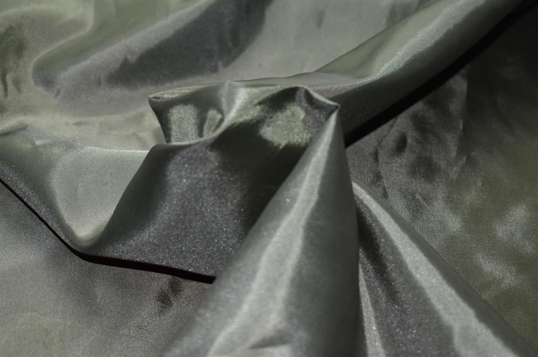 Bottle Green Plain Polyester Taffeta Fabric
