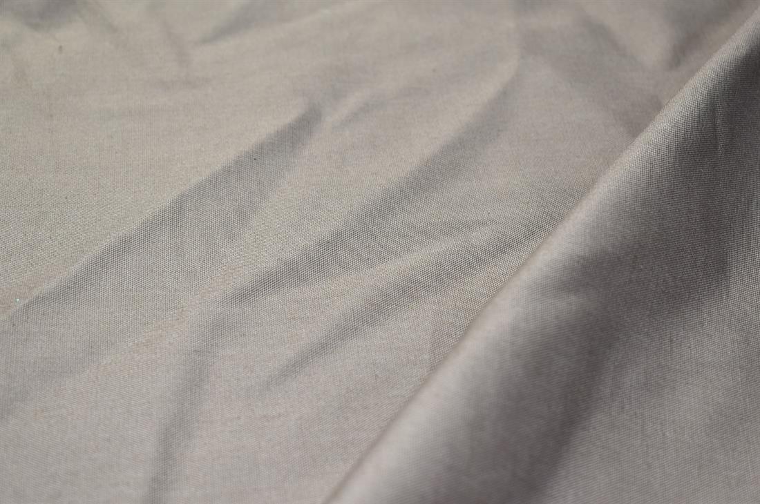 Light Brown Plain Polyester Fabric