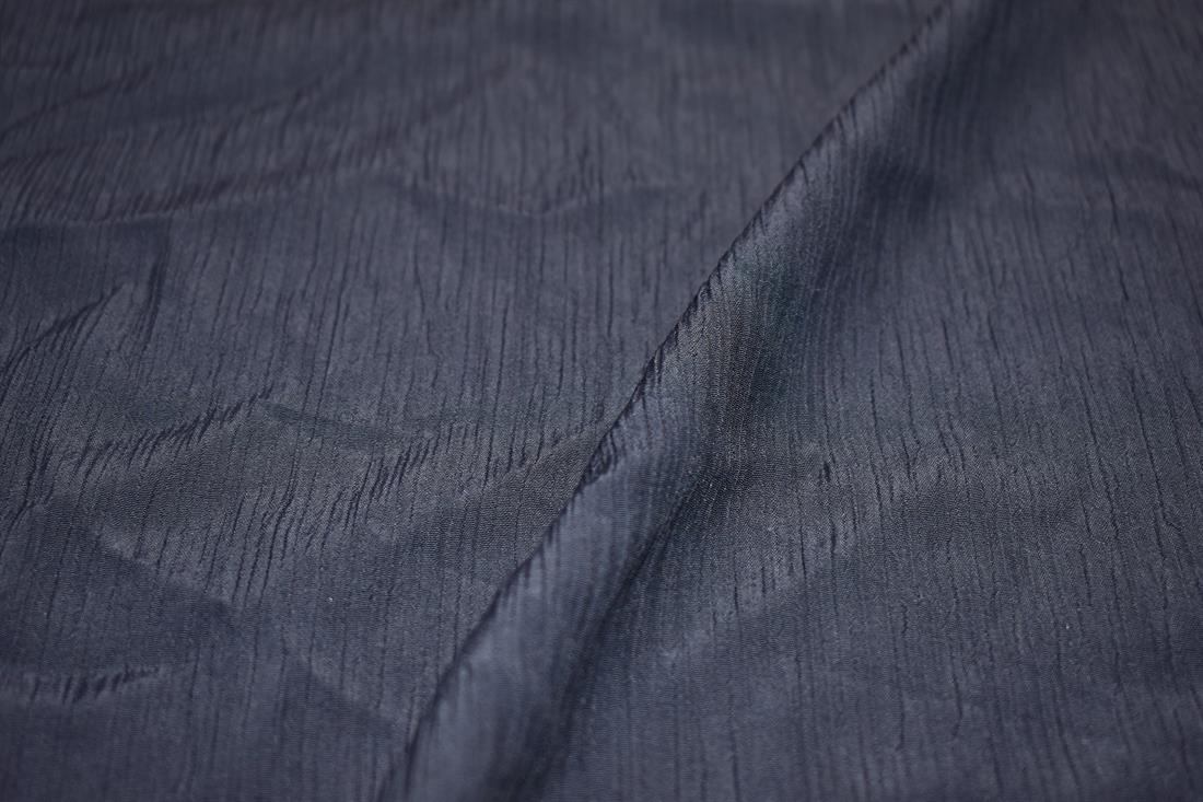 Navy Plain Polyester Fabric