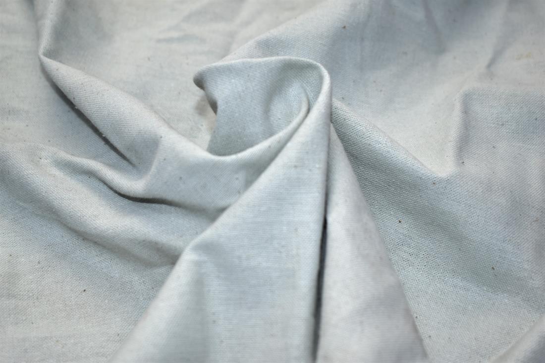 Silver & Grey Plain Polyester Fabric