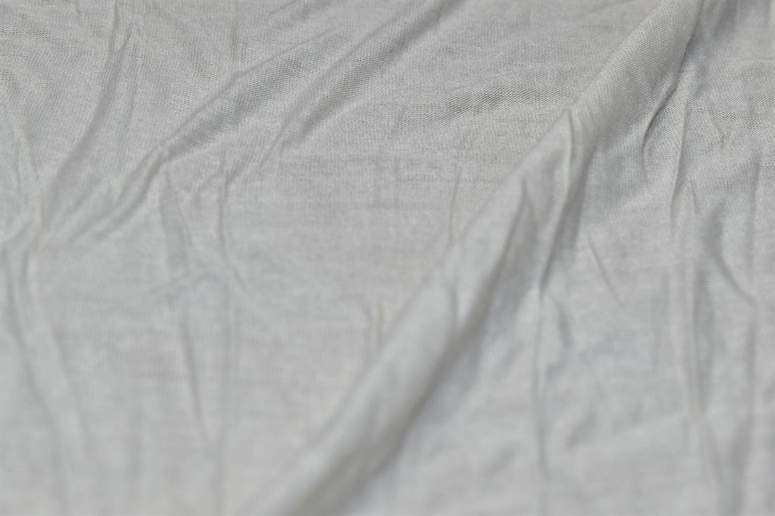 Cream Plain Polyester Jersey Fabric