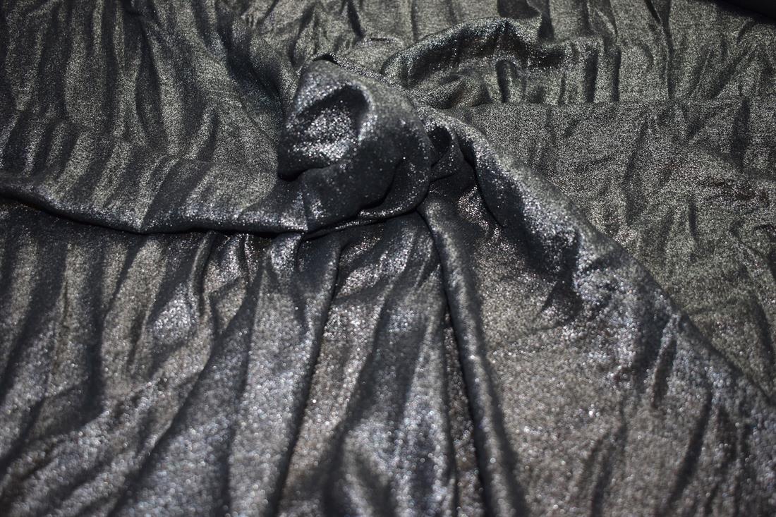 Charcoal Polyester Fabric