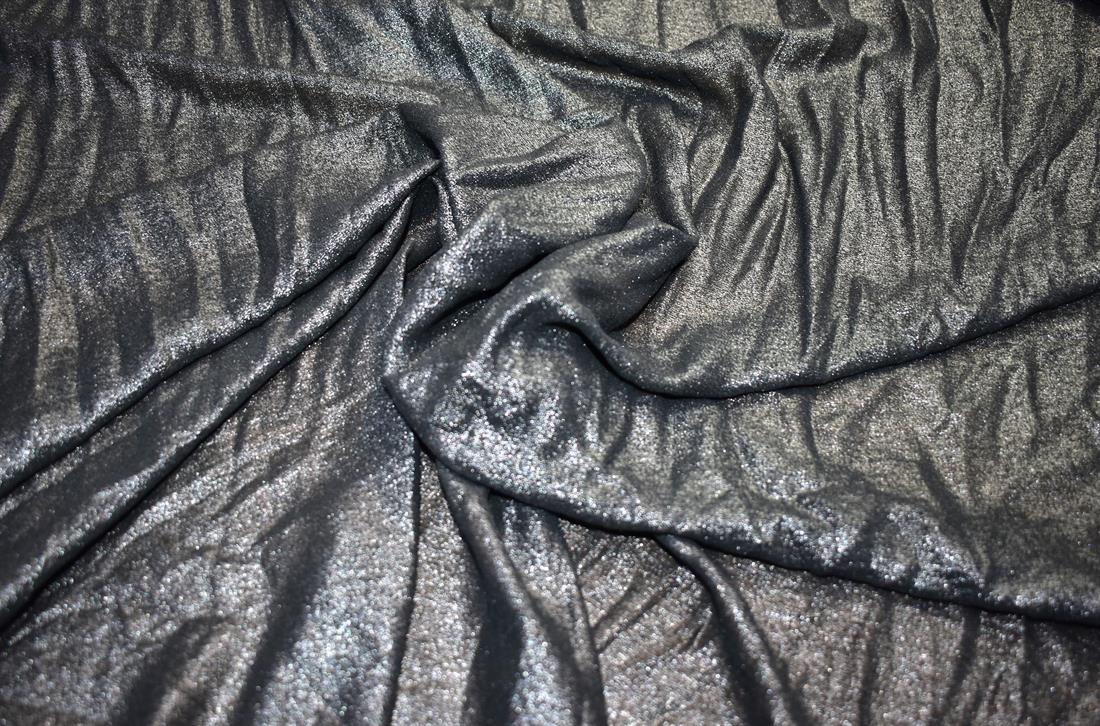 Charcoal Polyester Fabric