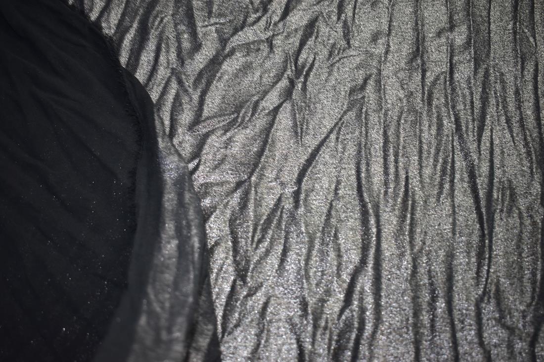 Charcoal Polyester Fabric
