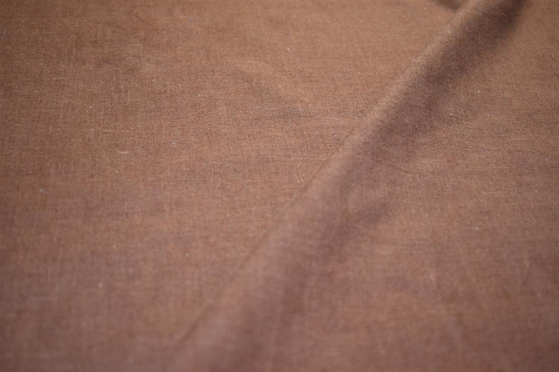 Brown Plain Polyester Fabric