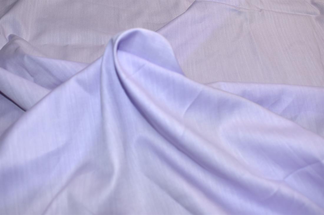 Lilac Plain Polyester Cotton Fabric