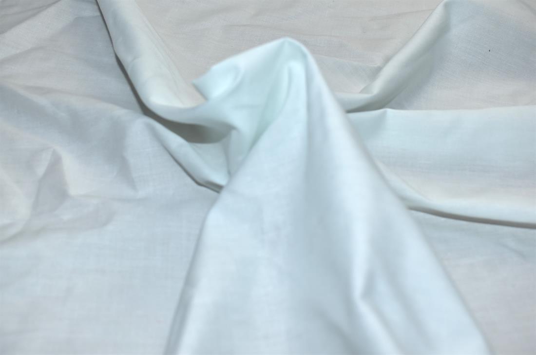 Mint Plain Polyester Cotton FabricPerfect for Dressmaking