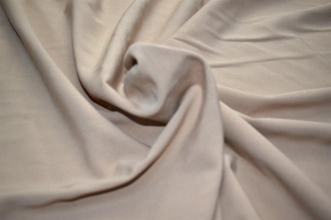 Light Brown Plain Polyester FabricPerfect for Dressmaking