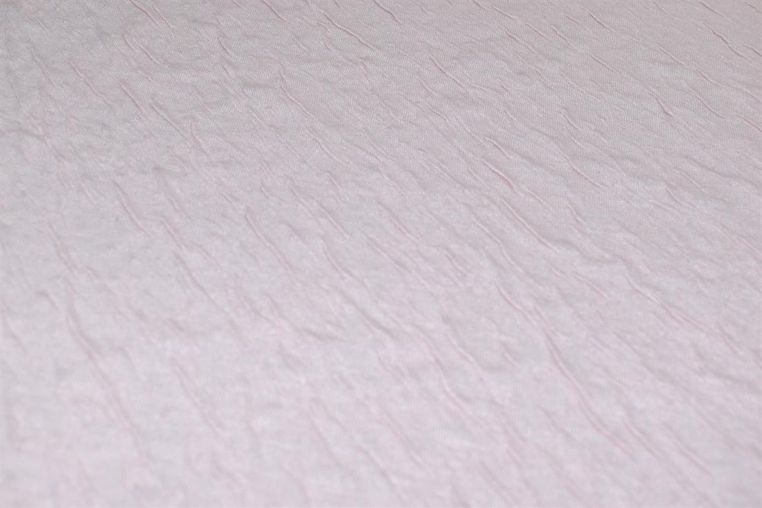 Baby Pink Embroidery Polyester Jersey Fabric