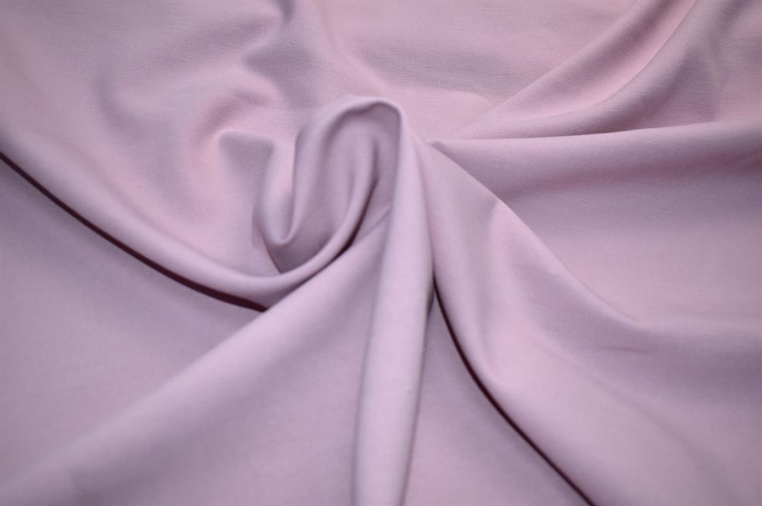Dusky Pink Plain Polyester Fabric
