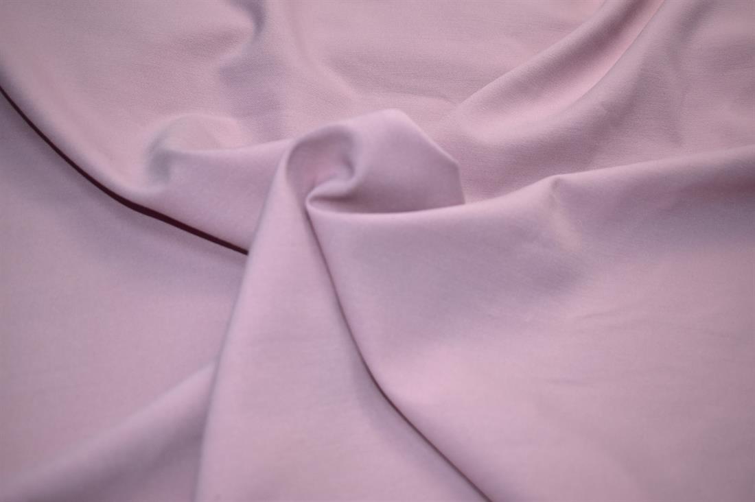 Dusky Pink Plain Polyester Fabric