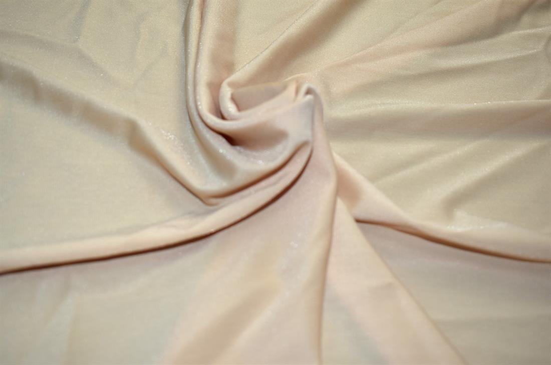 Antique Gold Plain Polyester Jersey Fabric