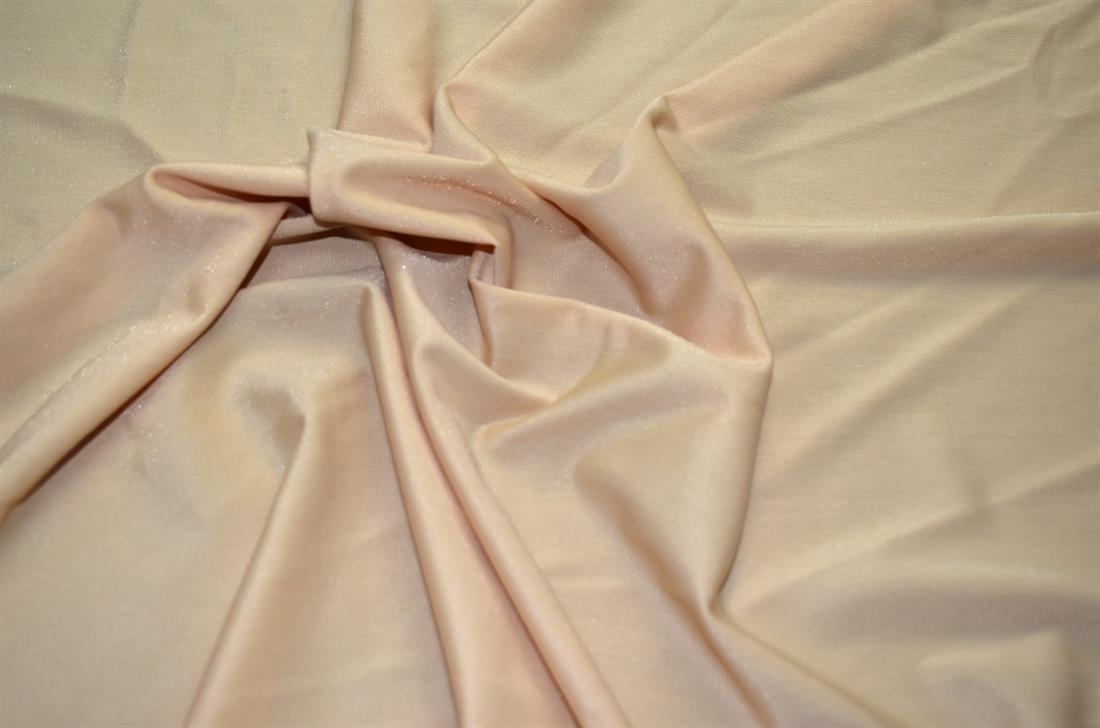 Antique Gold Plain Polyester Jersey Fabric