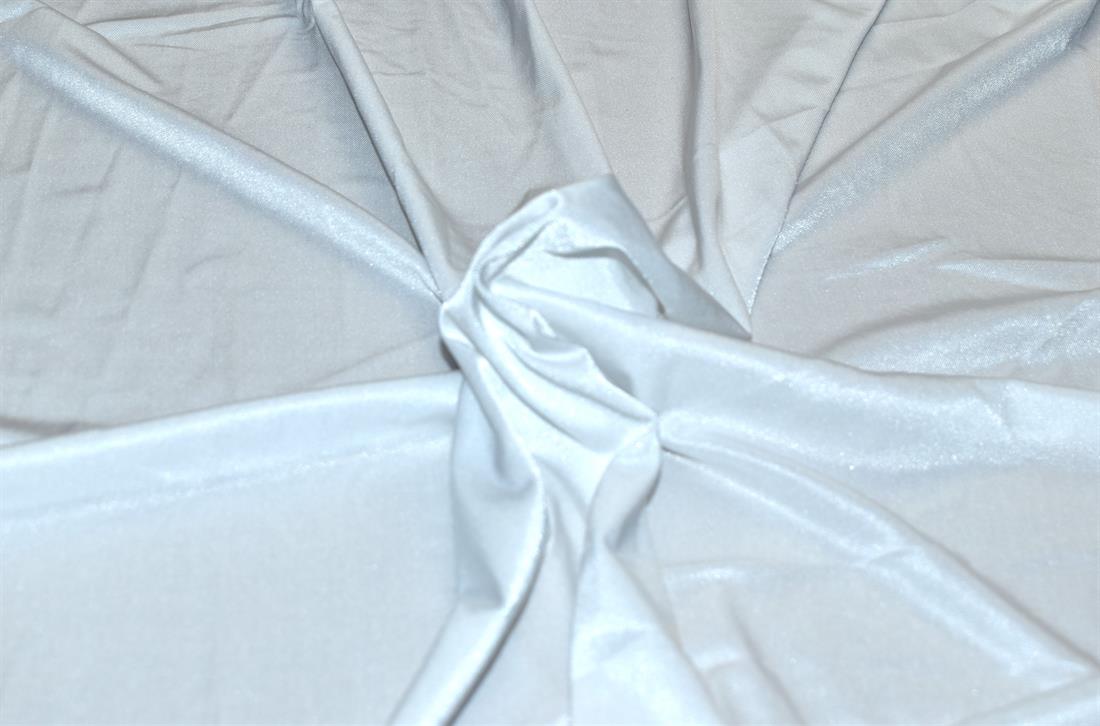 White Plain Polyester Jersey Fabric
