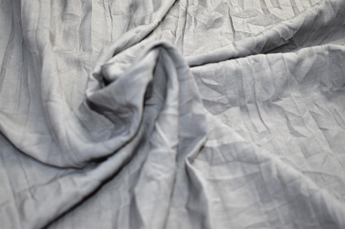 Grey Plain Polyester Fabric