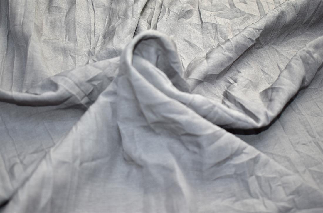Grey Plain Polyester Fabric