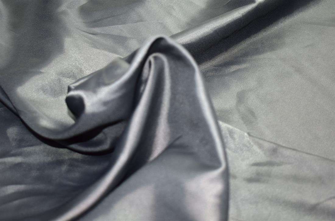 Charcoal Plain Polyester Lightweight Fabric