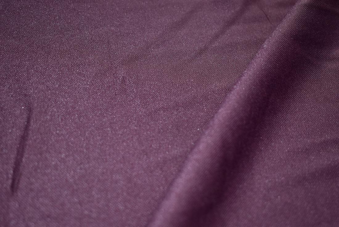 Burgandy Plain Polyester Fabric