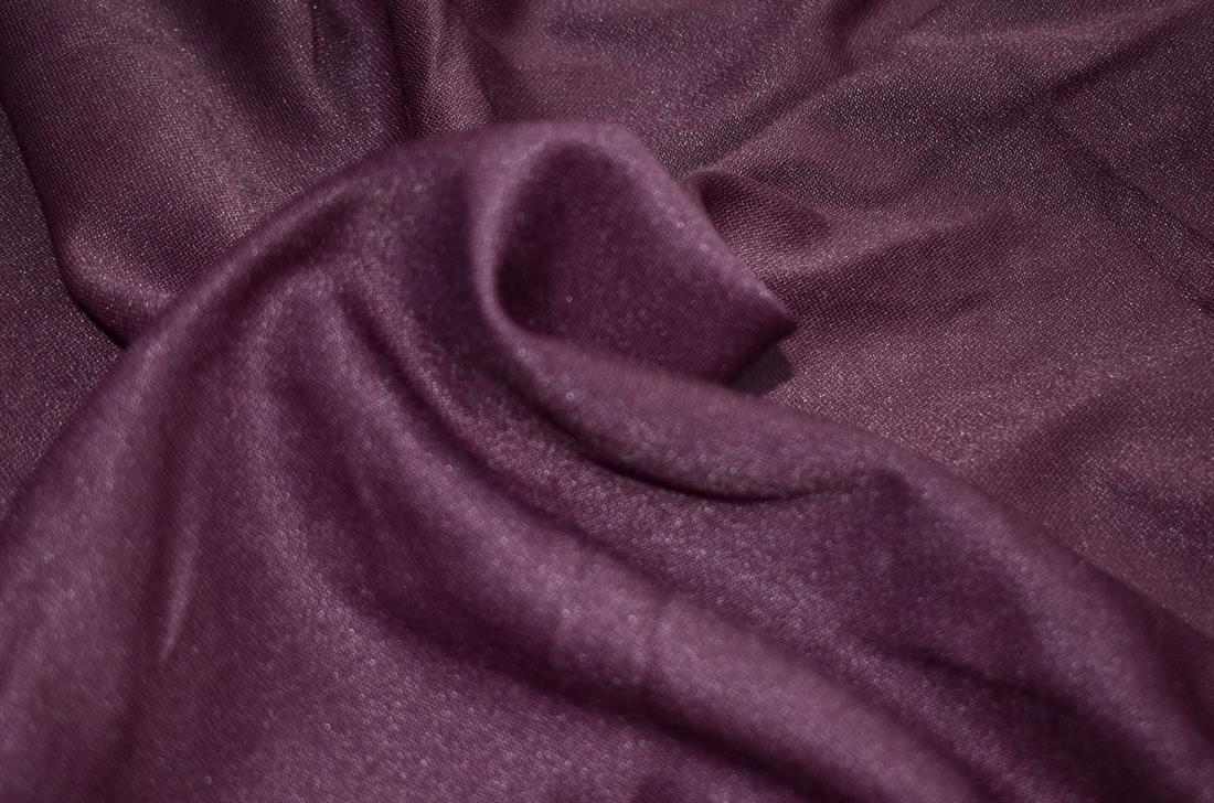 Burgandy Plain Polyester Fabric