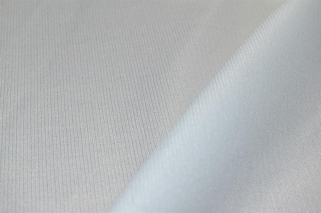 Off White Polyester Fabric
