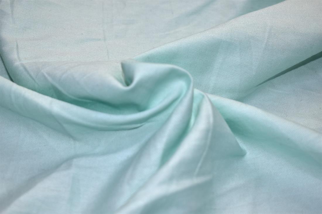 Mint Plain Polyester Fabric