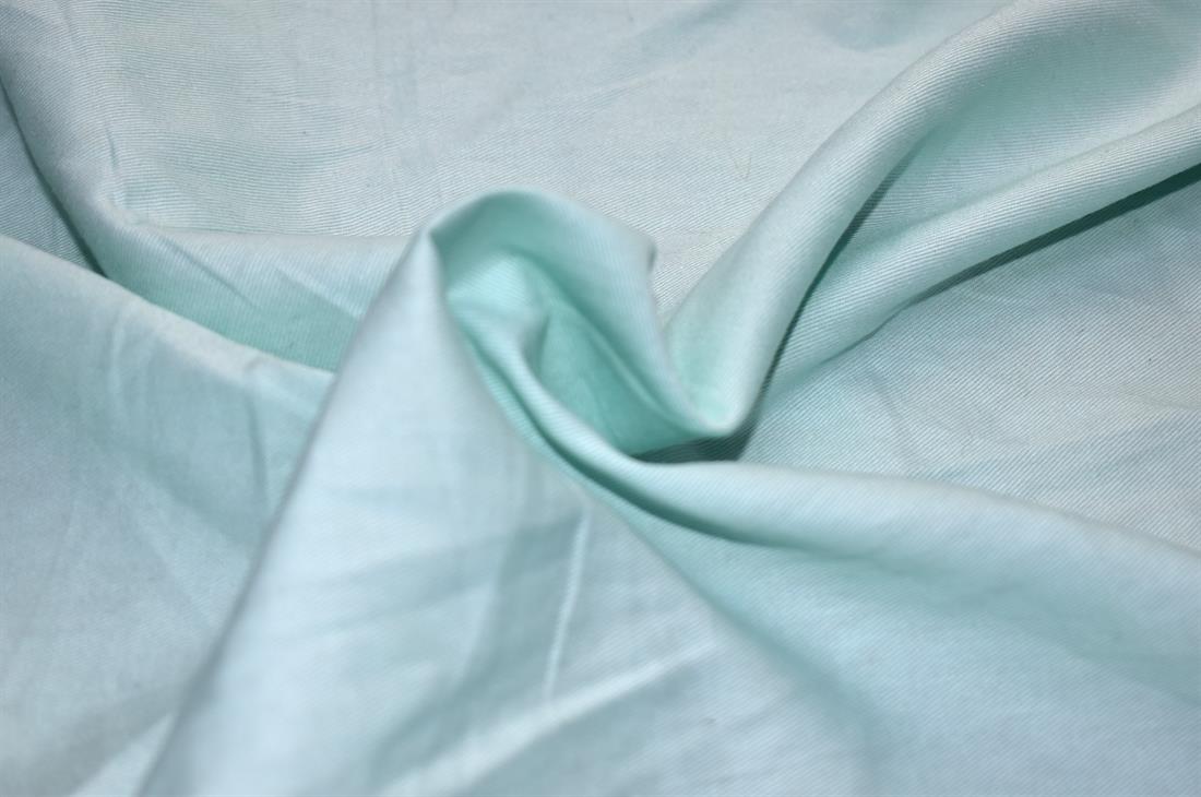 Mint Plain Polyester Fabric