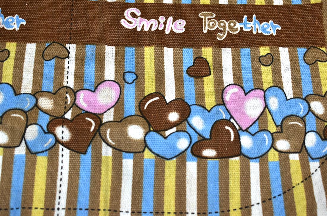 Brown Printed Canvas Fabric