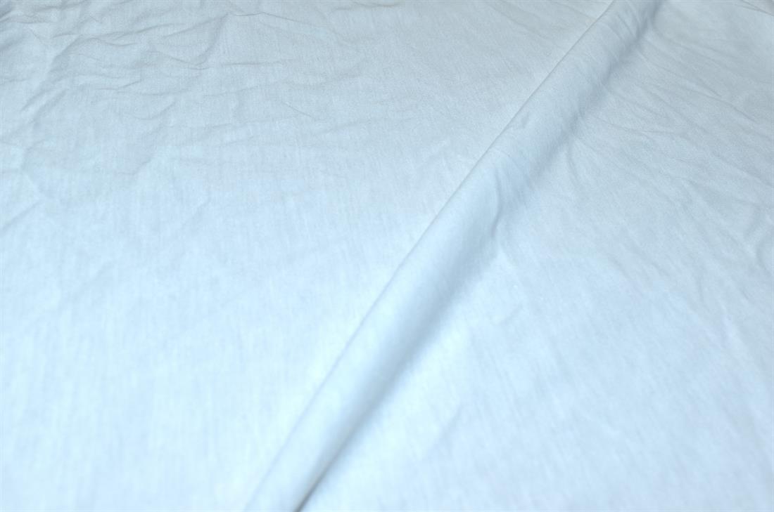 Off White Plain Lightweight Polyester Jersey Fabric