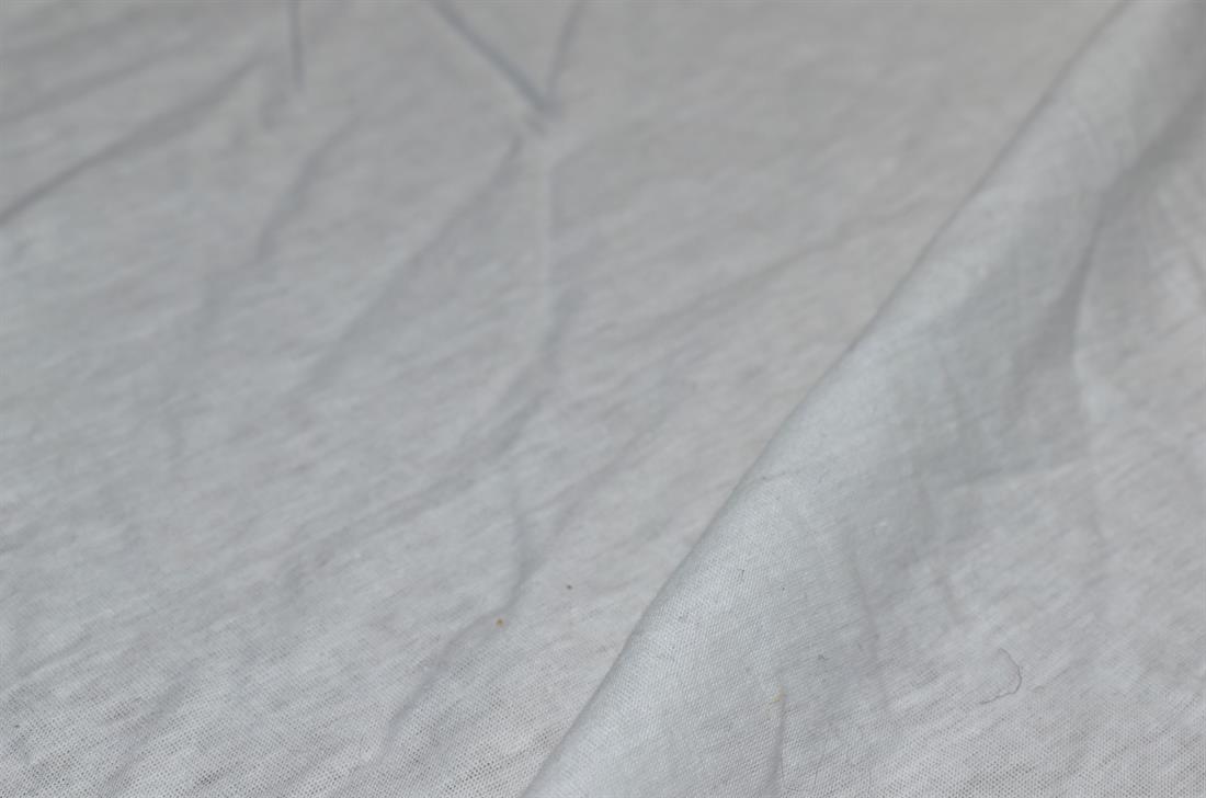 Off White Polyester Jersey Fabric