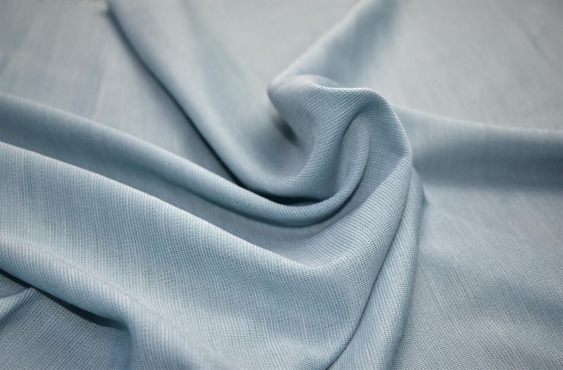Pale Blue Polyester Jersey Fabric