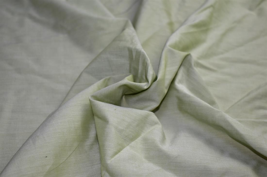 Olive Green Plain Polyester Fabric