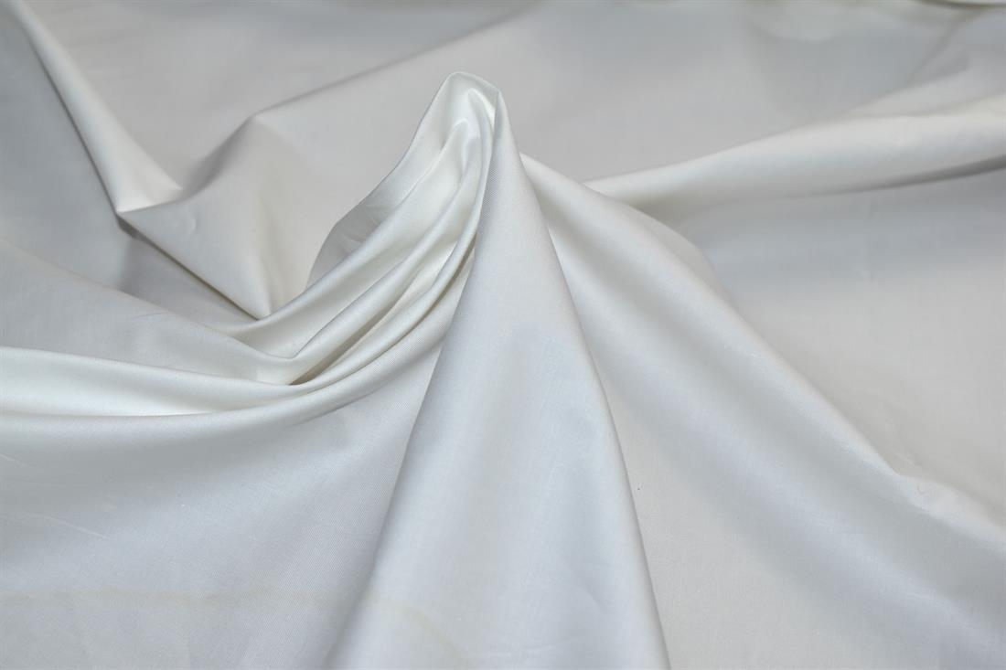 White Plain Polyester Fabric