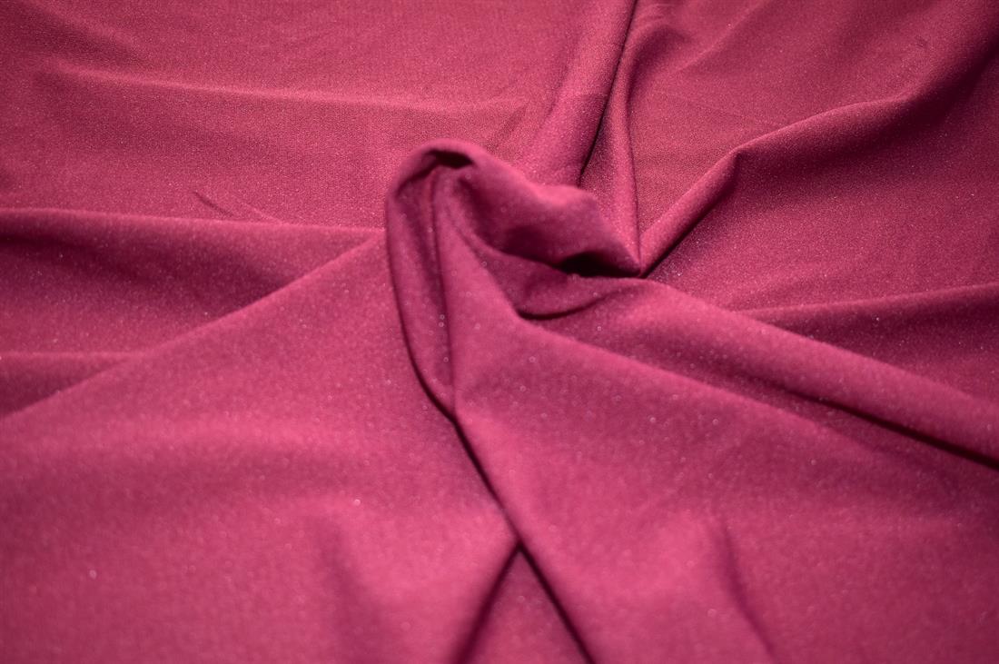 Wine Plain Polyester Jersey Fabric