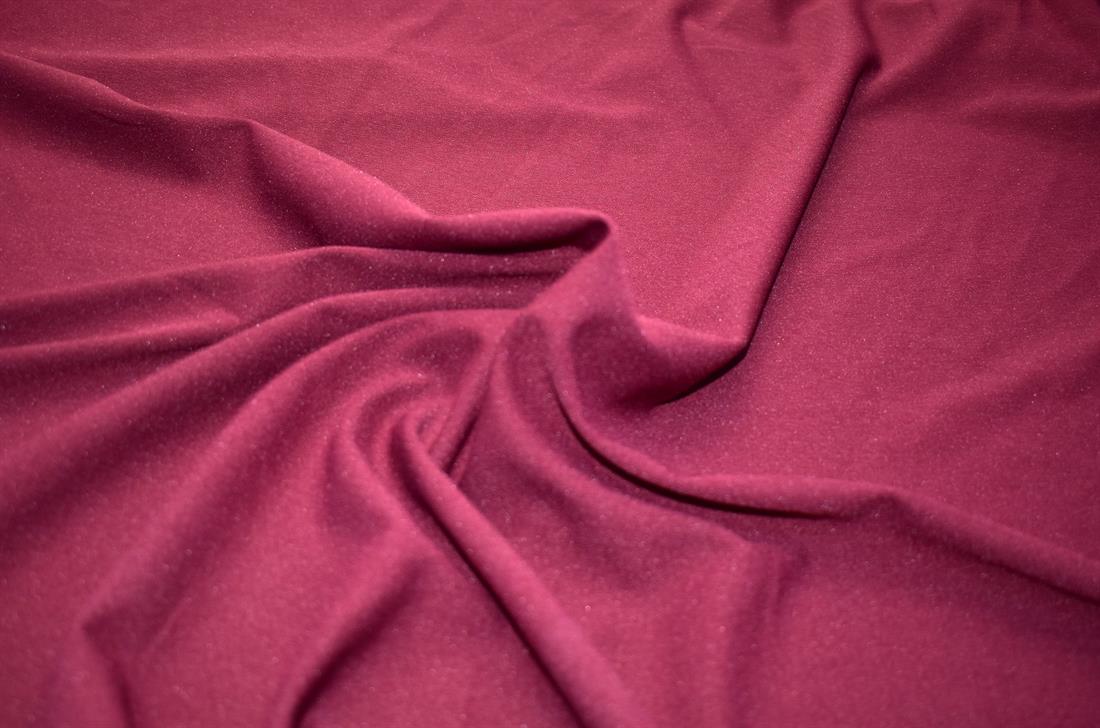 Wine Plain Polyester Jersey Fabric