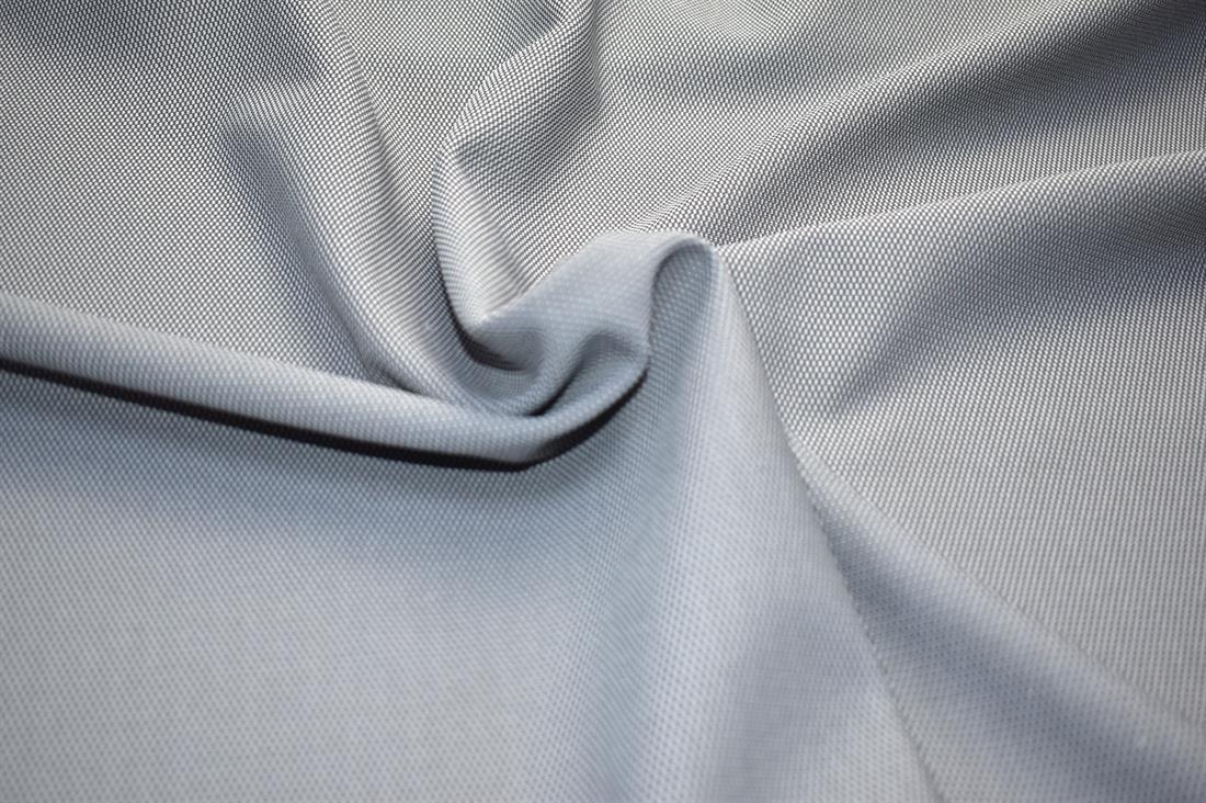 Grey Printed Polyester Jersey Fabric