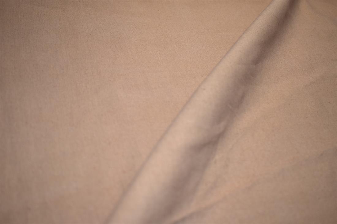 Light Brown Plain Polyester Fabric Material