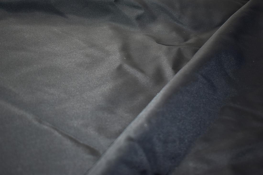 Black Plain Polyester Fabric