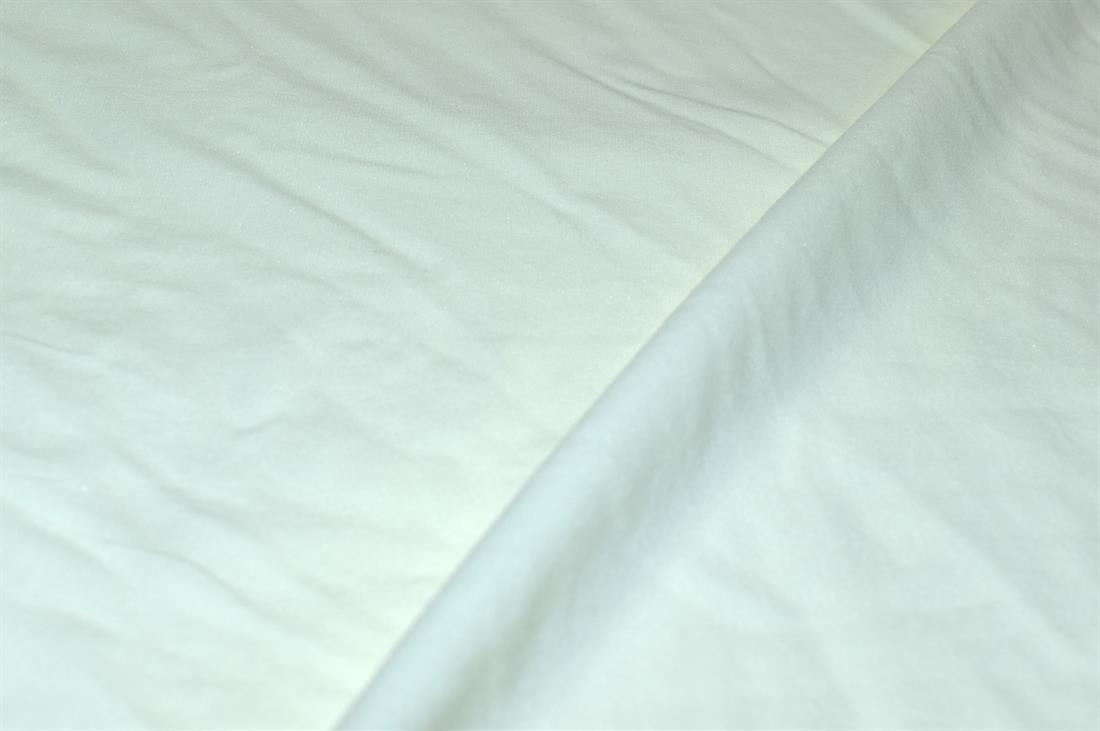 Cream Plain Polyester Jersey Fabric
