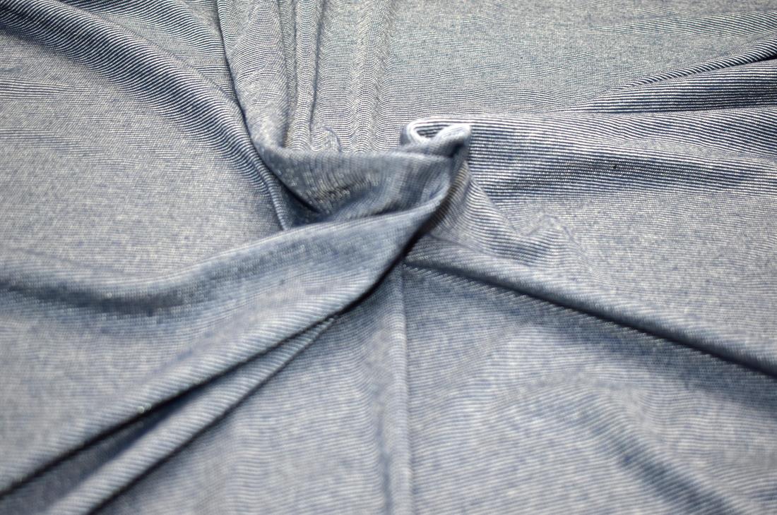 Grey Plain Polyester Jersey Fabric
