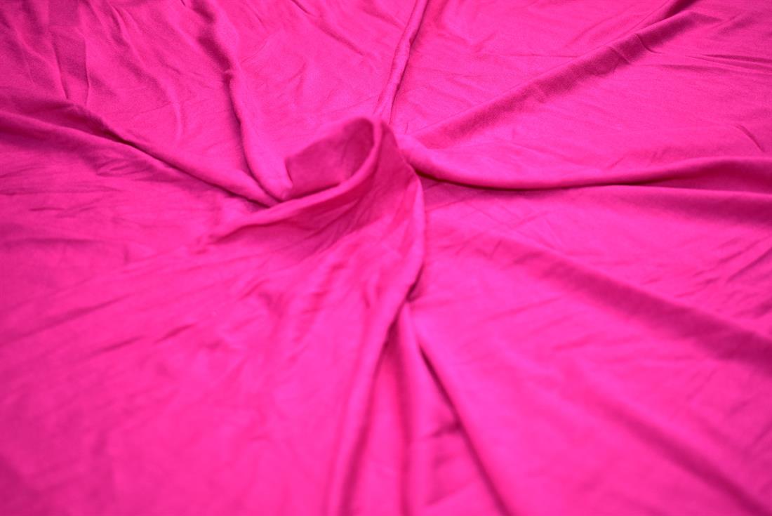 Cerise Plain Polyester Jersey Fabric