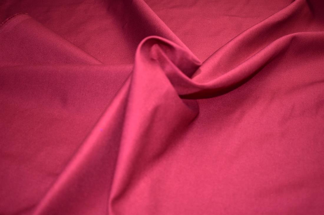 Wine Plain Polyester Fabric